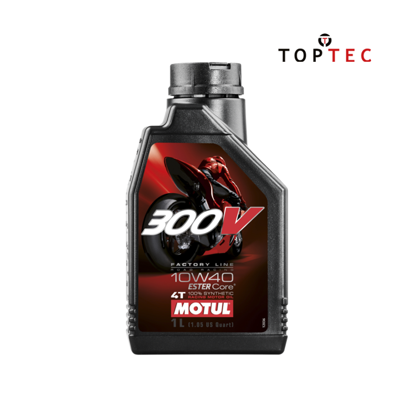 Huile moto Motul 10W40 factory line 300V 1 litre