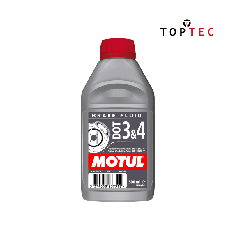 Liquide de frein Motul DOT 3&4 moto