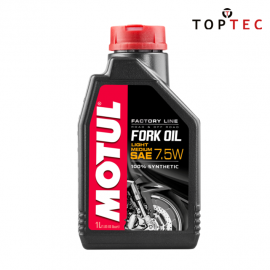 Huile de fourche moto Motul Fork OIL Factory line 7.5W light-Médium 1 litre