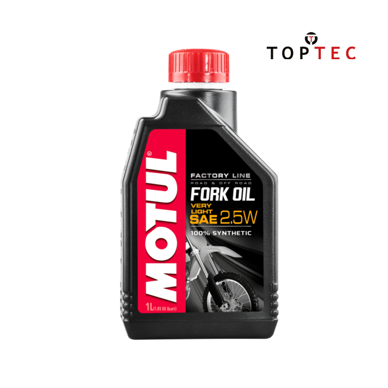 Huile de fourche moto Motul Fork OIL Factory line 2,5W Very light 1 litre