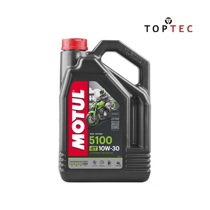 Huile moto Motul 5100 10W30 4 litres