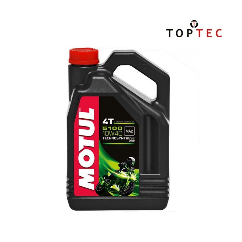 Huile moto Motul 5100 10W40 4 litres